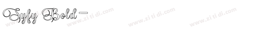 Syfy Bold字体转换